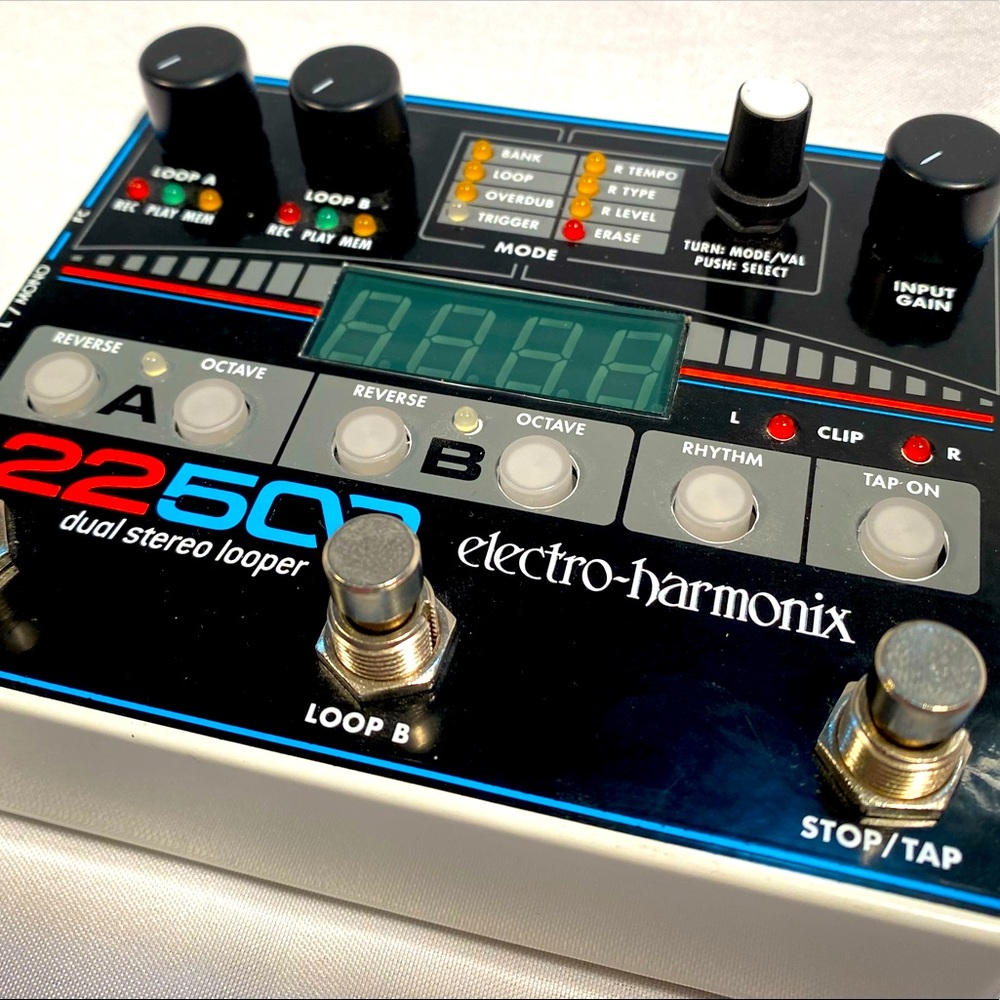 Electro Harmonix 22500 DUAL STEREO LOOPER Used Only Once Comes In Original Box